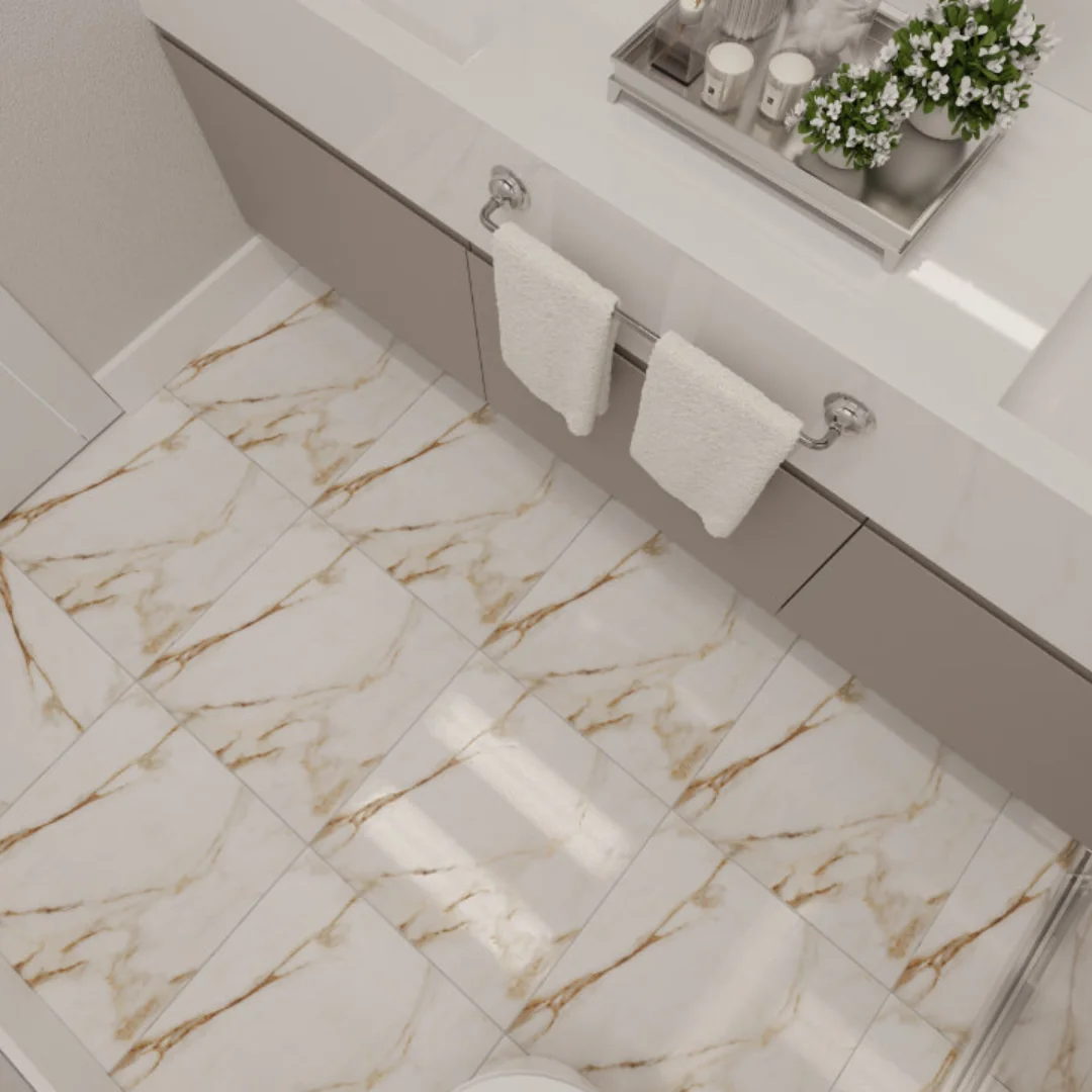 Cuidado com Pisos Marmorizados , Veios que Não se Encaixam